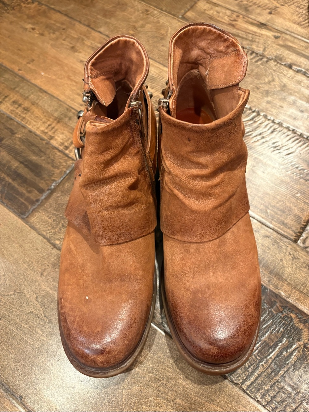 A.S 98 Moto Ankle Boot Size 38